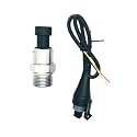 Pressure Sensor for Water Oil Fuel Gas Air G1/2 5-12V 0-60bar Optional Ceramic Sensor Stainless Steel Transducer Transmitter