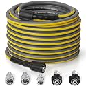 Pressure Washer Hose Flexible 100ft, 1/4",M22 14/15mm, 3600PSI