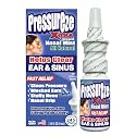 Pressureze Xtra - Natural- Preservative Free - Sterile Nasal Spray - for Severe Sinus Congestion Relief - Opens Blocked Ear Canals, Snoring - 245 Sprays, 34 ml (Pack of 1)