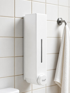Prestige 420ml Sleek Soap Dispenser for Bathroom