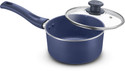 Prestige Ceraglide Ceramic Coating Sauce Pan 16 cm diameter with Lid 1.4 L capacity (Aluminium, Non-stick, Induction Bottom)