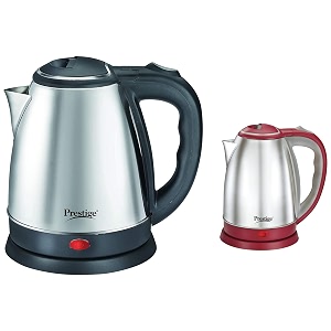 prestige electric kettle pkoss - 1500watts steel 15ltr black amp 15 litre kettle 1500-watts red combo