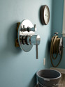 Prestige Flora-Diverter-4Way(2 inlet) Diverter Faucet (Wall Concealed Installation Type)