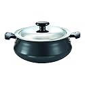Prestige HA Cookware Hard Anodized Aluminum Junior Handi, Black