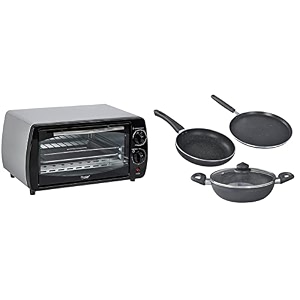 prestige oven toaster grill and granite with lid
