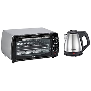 prestige potg 9 pc 800-watt oven toaster grill grey  prestige electric kettle - pkcs 12 l