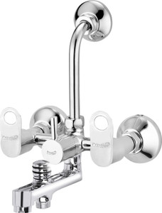 prestige prime 3 in 1 mixer with bend and wall flange for bathroom basin mixer faucet wall mount installation type