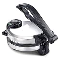 Prestiige PRM 3.0 Plain Plate Roti Maker with Power Indicator, 900 Watts, Silver