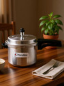 Prestlee PRIME 5 Liter Aluminium Outerlid Pressure Cooker 5 L Pressure Cooker (Aluminium)