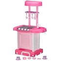 PlayMagic Trolly Kitchen Set|Portable Pretend Play Toys for Kids with Suitcase |Role Play Cooking Kitchen Set Kids Toys for 3+ Year Girls