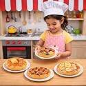 Pretend Play Pancake Set | Fabric Kitchen Toy Set | Montessori Role Play Cooking Set for Toddlers
