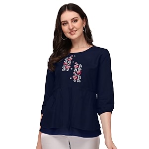PRETTIFY Womens Casual Top
