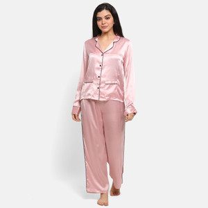 PRETTY LOVING THING Women Solid Pink Shirt