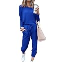 PRETTYGARDEN Airport Travel Outfit Women Fall 2 Piece Matching Lounge Sets