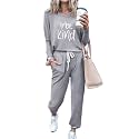 PRETTYGARDEN Airport Travel Outfit Women Fall 2 Piece Matching Lounge Sets