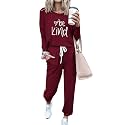 PRETTYGARDEN Airport Travel Outfit Women Fall 2 Piece Matching Lounge Sets