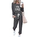 PRETTYGARDEN Airport Travel Outfit Women Fall 2 Piece Matching Lounge Sets