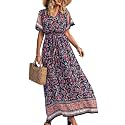PRETTYGARDEN Women39s Casual Summer Boho Floral Print