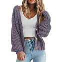 PRETTYGARDEN Women's Chunky Knit Open Front Cardigan Sweaters Fall Outfits