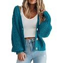PRETTYGARDEN Women's Chunky Knit Open Front Cardigan Sweaters Fall Outfits