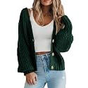 PRETTYGARDEN Women's Chunky Knit Open Front Cardigan Sweaters Fall Outfits