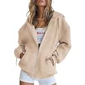 PRETTYGARDEN Women39s Fall Zip Up Hoodies Sweatshirts