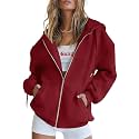 PRETTYGARDEN Women's Fall Zip Up Hoodies Sweatshirts