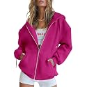 PRETTYGARDEN Women39s Fall Zip Up Hoodies Sweatshirts