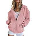 PRETTYGARDEN Women39s Fall Zip Up Hoodies Sweatshirts