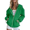 PRETTYGARDEN Women39s Fall Zip Up Hoodies Sweatshirts