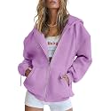 PRETTYGARDEN Women39s Fall Zip Up Hoodies Sweatshirts