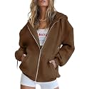 PRETTYGARDEN Women39s Fall Zip Up Hoodies Sweatshirts