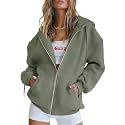 PRETTYGARDEN Women39s Fall Zip Up Hoodies Sweatshirts
