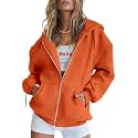 PRETTYGARDEN Women39s Fall Zip Up Hoodies Sweatshirts