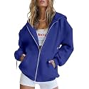 PRETTYGARDEN Women39s Fall Zip Up Hoodies Sweatshirts
