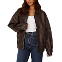 PRETTYGARDEN Women's Faux Leather Motorcycle Jackets