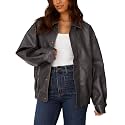 PRETTYGARDEN Women's Faux Leather Motorcycle Jackets