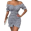 PRETTYGARDEN Women39s Summer Off Shoulder Bodycon Dresses