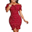 PRETTYGARDEN Women39s Summer Off Shoulder Bodycon Dresses