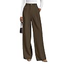 PRETTYGARDEN Women's Tailored Wide Leg Work Dress Pants