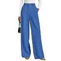 PRETTYGARDEN Women's Tailored Wide Leg Work Dress Pants