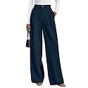 PRETTYGARDEN Women's Tailored Wide Leg Work Dress Pants