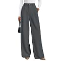 PRETTYGARDEN Women's Tailored Wide Leg Work Dress Pants