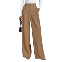 PRETTYGARDEN Women's Tailored Wide Leg Work Dress Pants