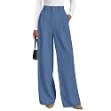 PRETTYGARDEN Women's Tailored Wide Leg Work Dress Pants