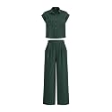 PRETTYGARDEN Womens 2 Piece Sets Summer Outfits Tracksuit