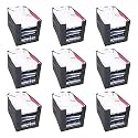PrettyKrafts 9 Pcs Non Woven Large Capacity Shirt Stacker / Foldable &amp; Stackable Closet Wardrobe Cupboard Organizer / Foldable Storage Box / Multipurpose Clothes Organizer (Pink, 25x38x25 cm)