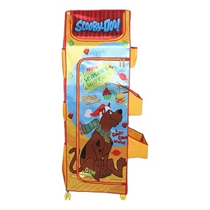 scooby doo fun closet 4 shelves kids folding wardrobe - seasons