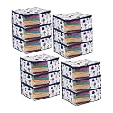 PrettyKrafts Set of 12 Non-Woven Printed Foldable Saree Covers/Wardrobe Organizer With Transparent Window And Zip/Clothes Storage Bag For Women's Lehenga, Suit Saree &amp; Other Accessories, (Mushroom)