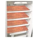 PrettyKrafts Waterproof Refrigerator Drawer Mats/Fridge Mats/Multipurpose Mats Set of 4 (Wooden)